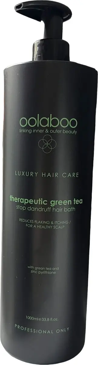Oolaboo Therapeutic Green Tea Stop Roos Shampoo 1000ml