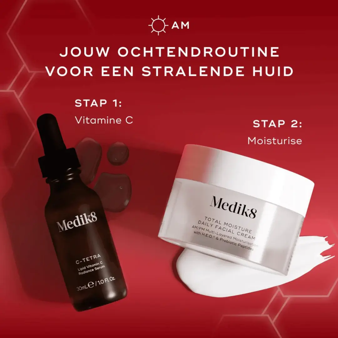 Medik8 C-Tetra + Total Moisture Daily Facial Cream 30ml