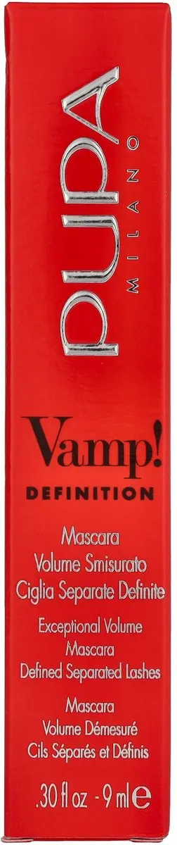 Pupa Milano Vamp! Mascara Definition Smoky Black