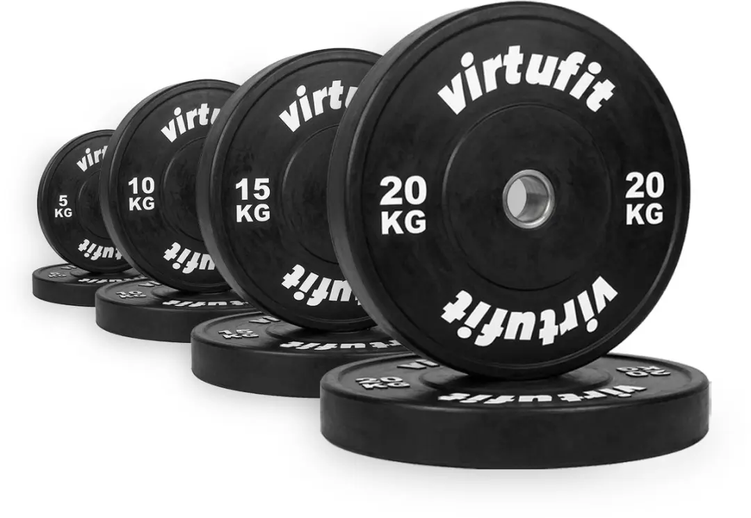 Virtufit Bumper Plate Set 100kg