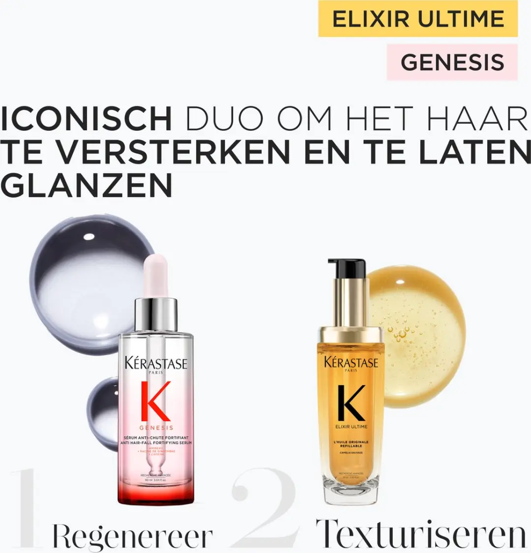 Kérastase Genesis Elixir Duo - Haarserum 90ml & Haarolie 75ml
