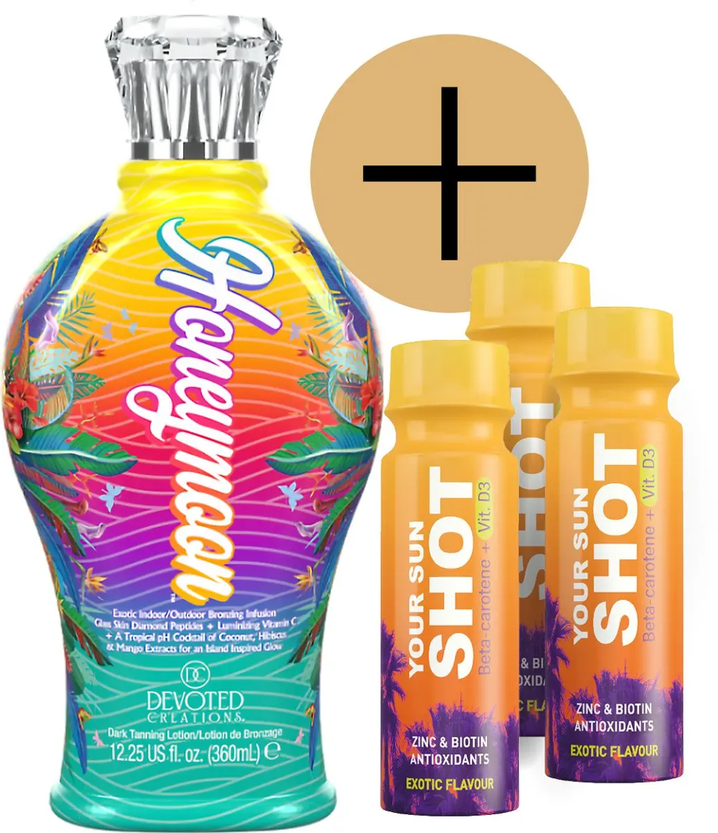 Devoted Creations Honeymoon + 3 Your Sun Shots 360ml