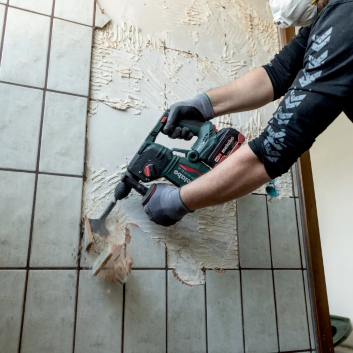 Metabo KH 18 LTX BL 24 Accuboormachine 18V - 2,2J SDS Plus - 1x 4,0Ah - afbeelding 3 van 5