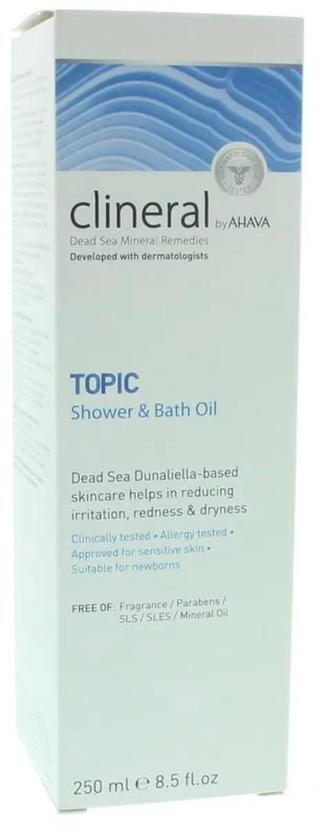 AHAVA Clineral Topic Douche & Bad Olie 250ml
