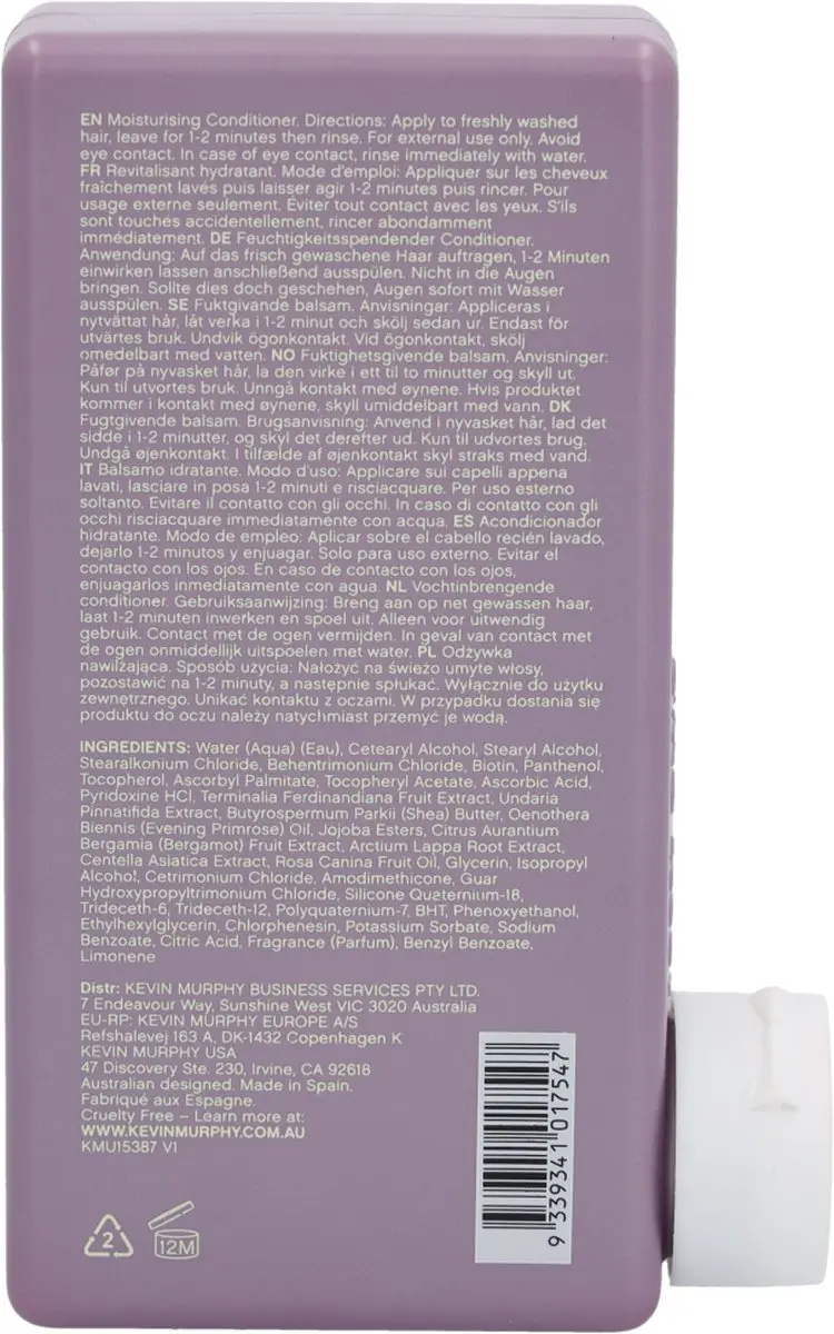 KEVIN.MURPHY Hydrate.Me Rinse Conditioner 250ml