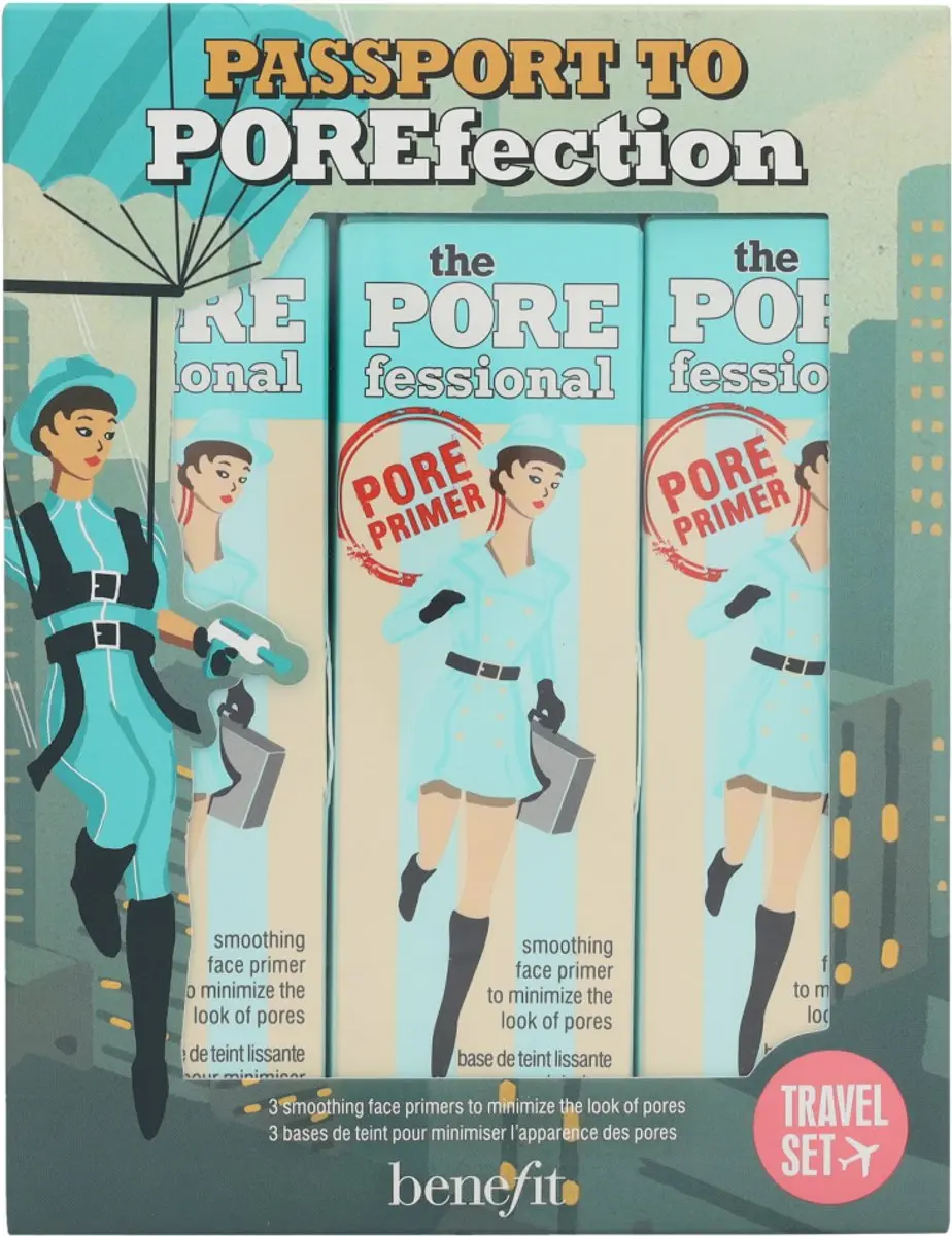 Benefit The POREfessional Travel Set 66ml - Transparant