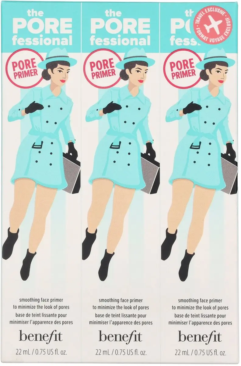 Benefit The POREfessional Travel Set 66ml - Transparant