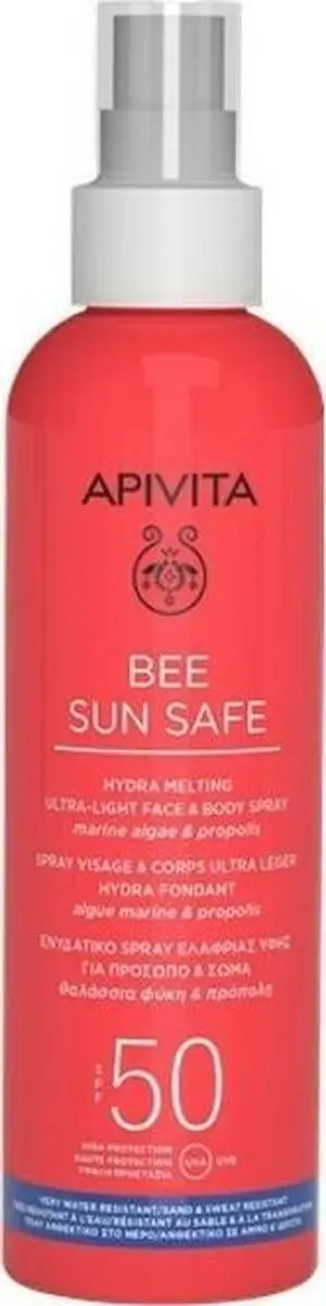 Apivita Ultra-Light Face & Body Spray SPF50 200ml