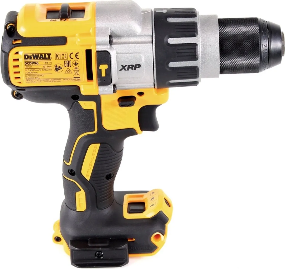 DeWalt DCD996NT Klopboormachine 18V Brushless - 95Nm