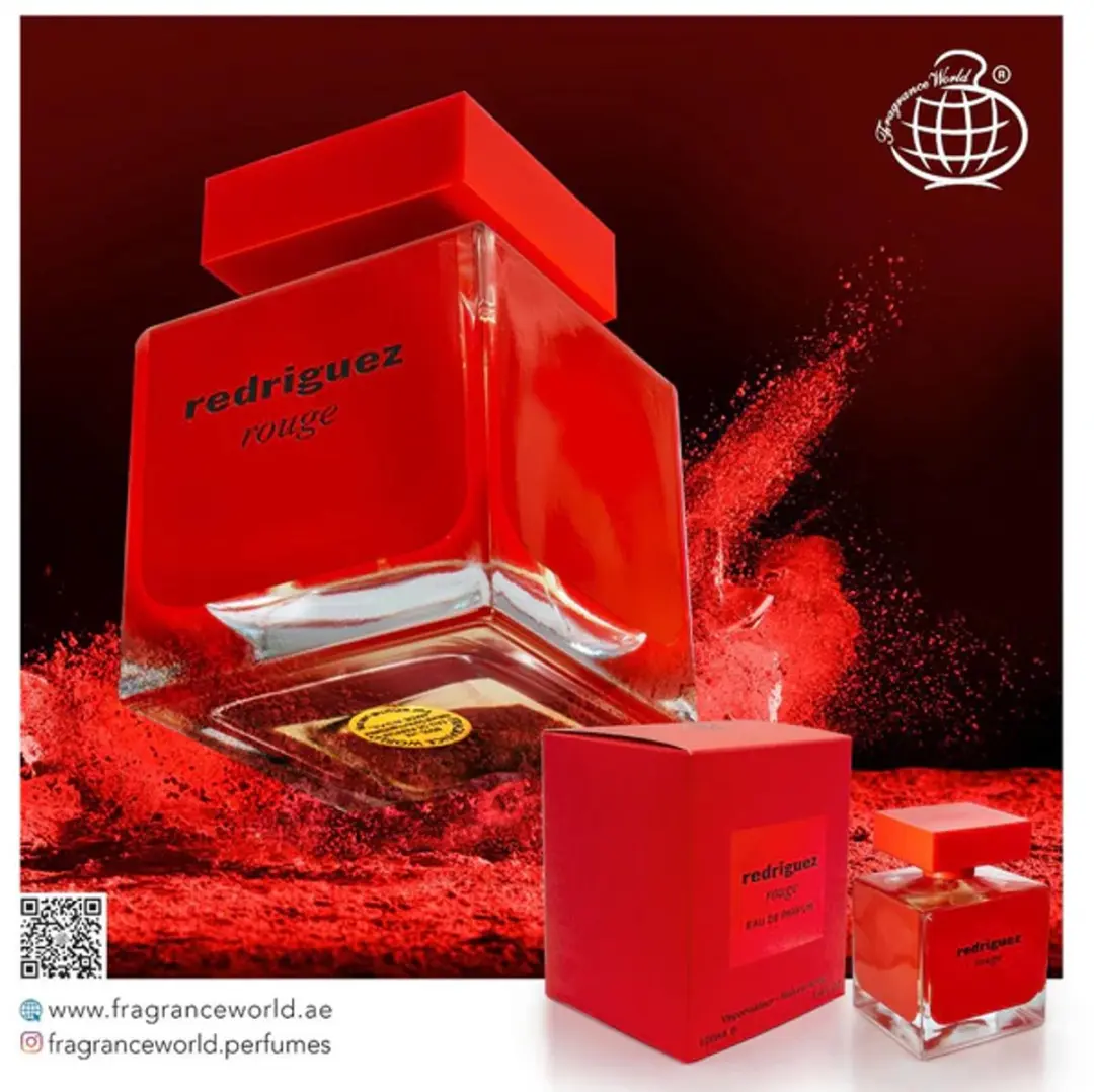 Fragrance World Redriguez Rouge Eau de Parfum 100ml