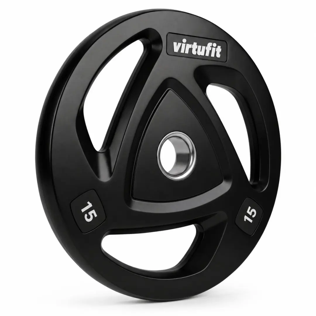 Virtufit Olympische Rubberen Halterschijf 15kg