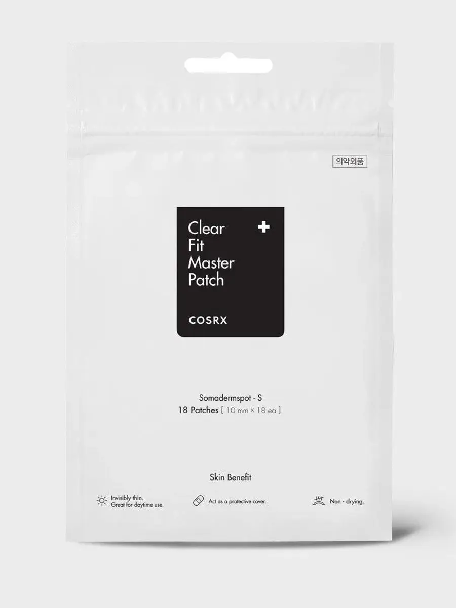 CosRx Clear Fit Master Acne Patches - 18 Stuks - Onzichtbaar