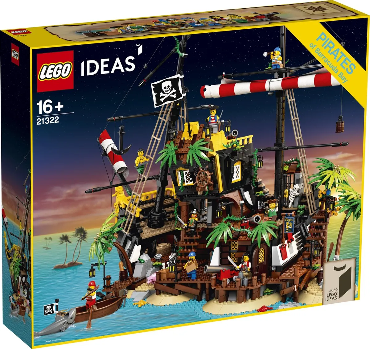 LEGO Ideas Piraten van Barracuda Baai 21322