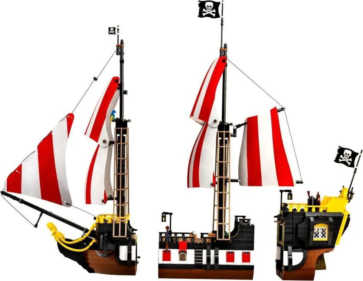 LEGO Ideas Piraten van Barracuda Baai 21322 - 2545 Stukken