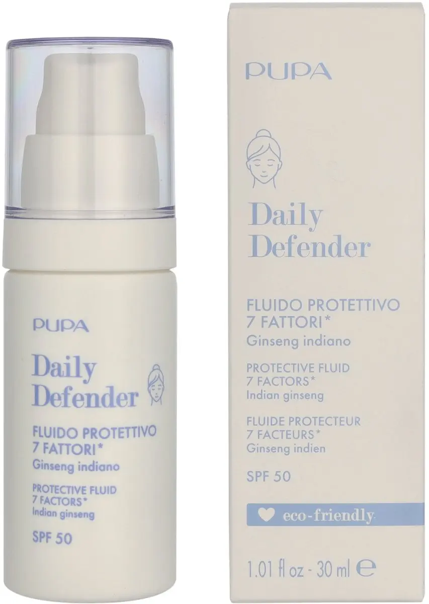 Pupa Milano Daily Defender Dagcrème SPF 50 Transparant 30ml - afbeelding 6 van 6