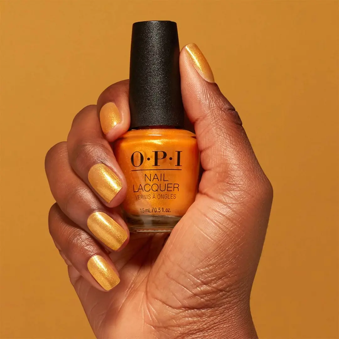 O.P.I. Nail Lacquer Glitter 15ml - Zwart