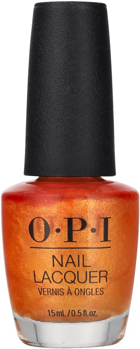 O.P.I. Nail Lacquer Glitter 15ml - Zwart