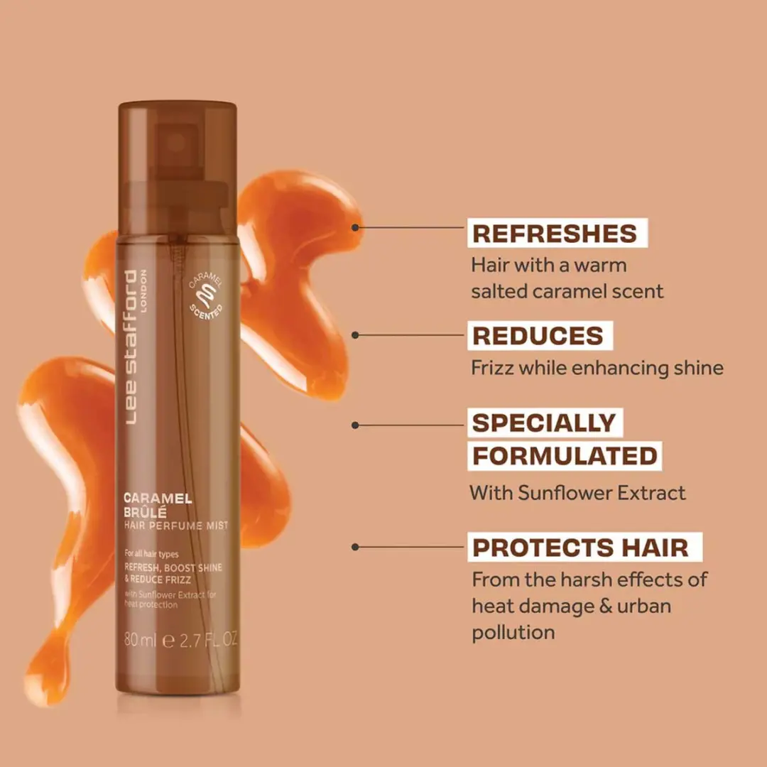 Lee Stafford Hair Perfume Mist Caramel Brûlé 80ml