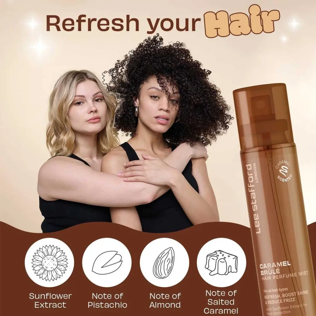 Lee Stafford Hair Perfume Mist Caramel Brûlé 80ml