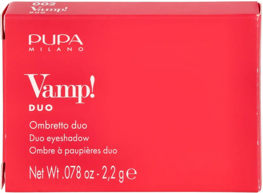 Pupa Milano Vamp! Compact Duo Oogschaduw 002 Pink Earth - 2,2 g