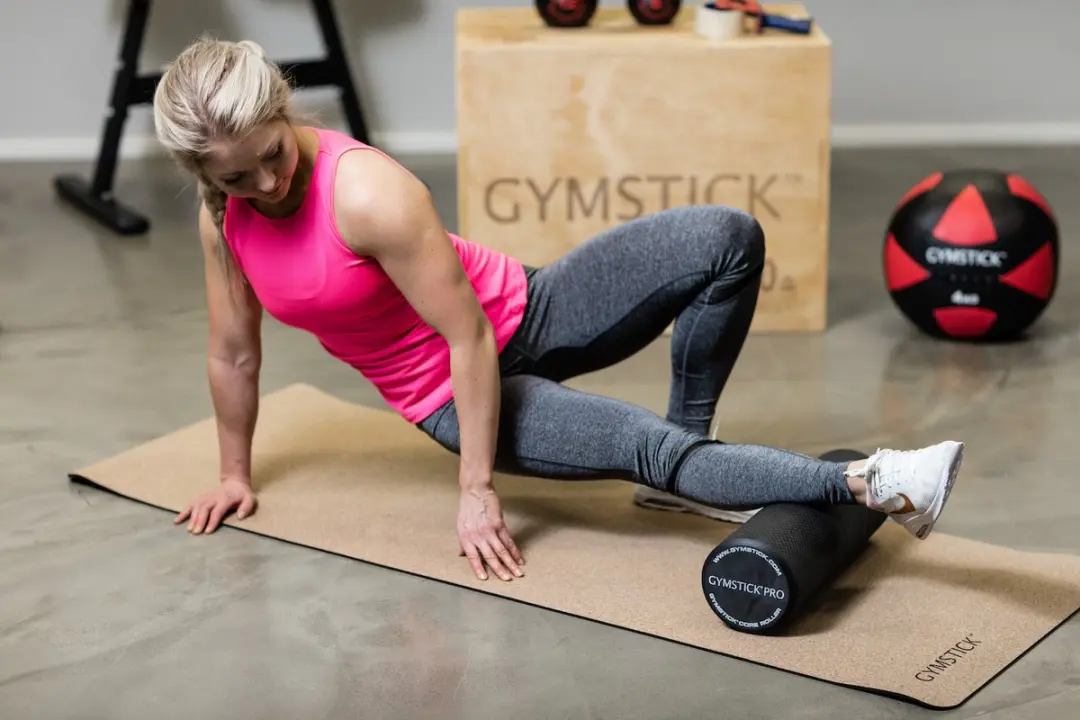 Gymstick Pro Foam Roller 45cm - Triggerpoint - Zwart