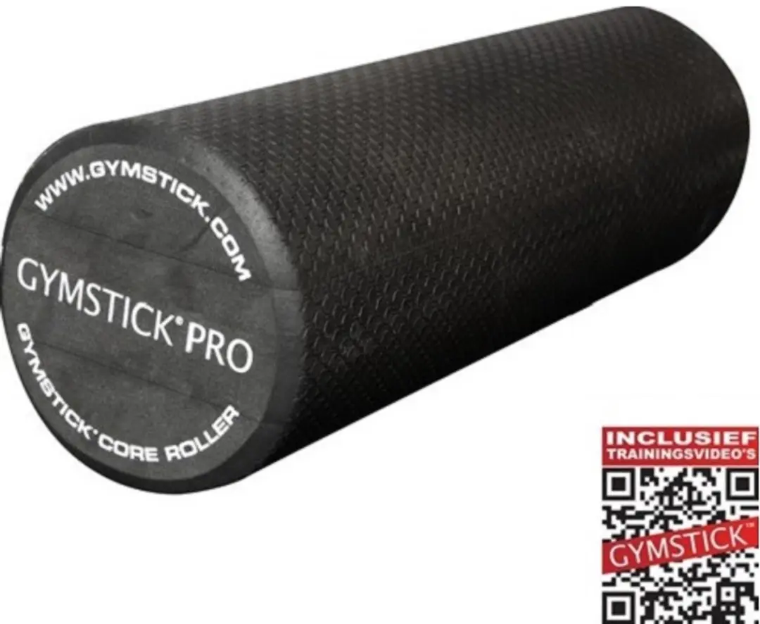 Gymstick Pro Foam Roller 45cm - Triggerpoint - Zwart