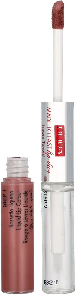 Pupa Milano Made To Last Waterproof Lip Duo 4ml - Natural Brown