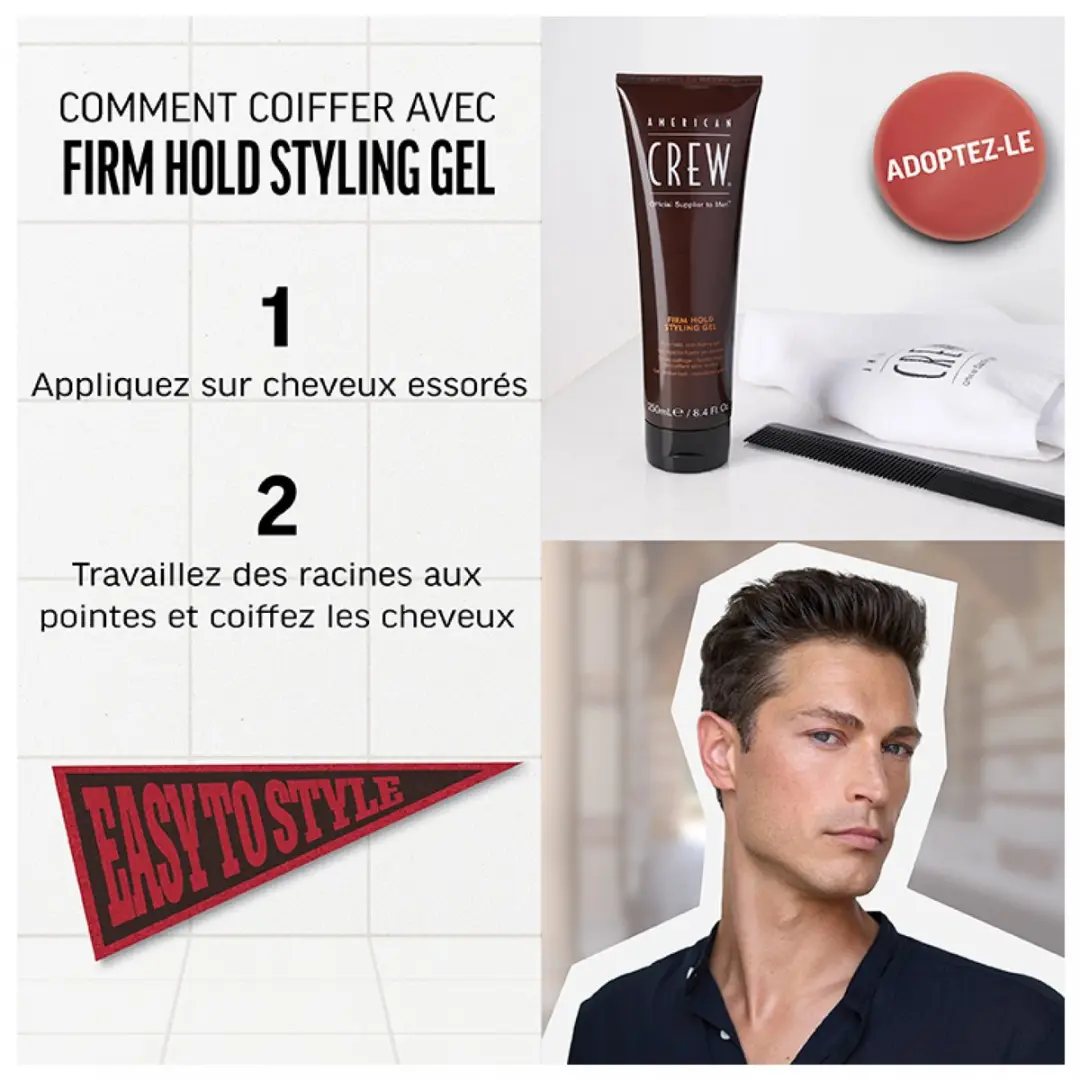 American Crew Firm Hold Styling Gel 250ml