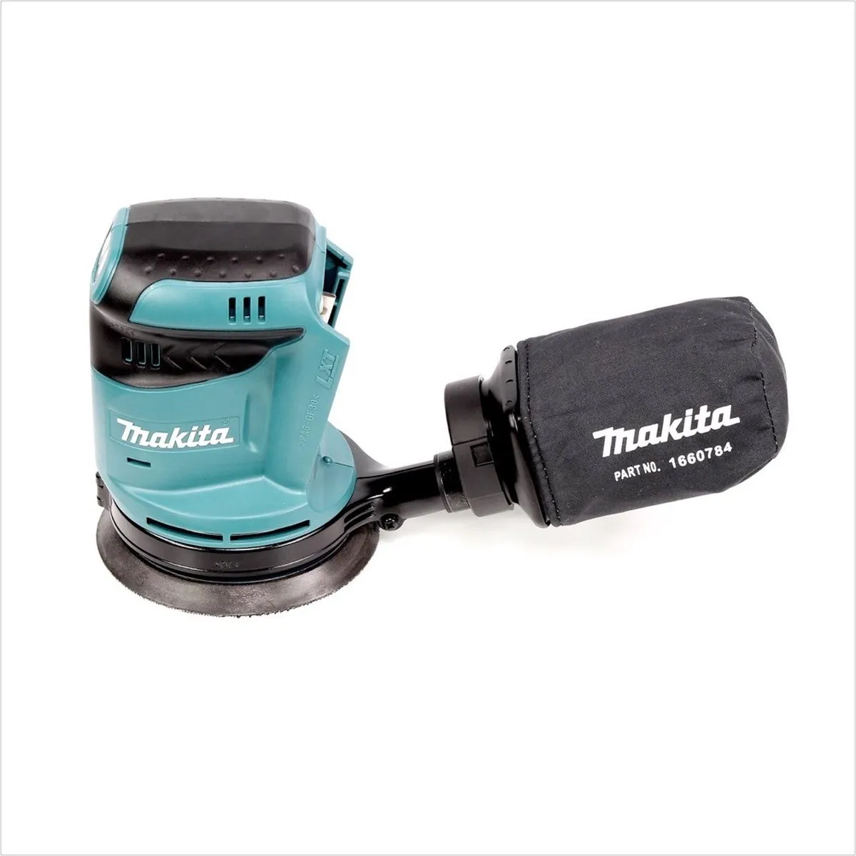 Makita DBO180Y1J-D Excentrische Schuurmachine 125mm - 18V - 1500mAh - met accu & lader - afbeelding 3 van 5