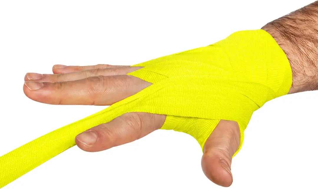 Gorilla Wear Boksbandage Geel 2.5m