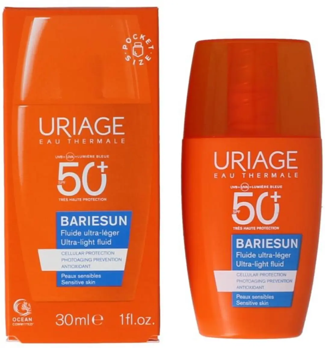 Uriage Bariesun Fluid Ultralight SPF50 30ml - afbeelding 6 van 6