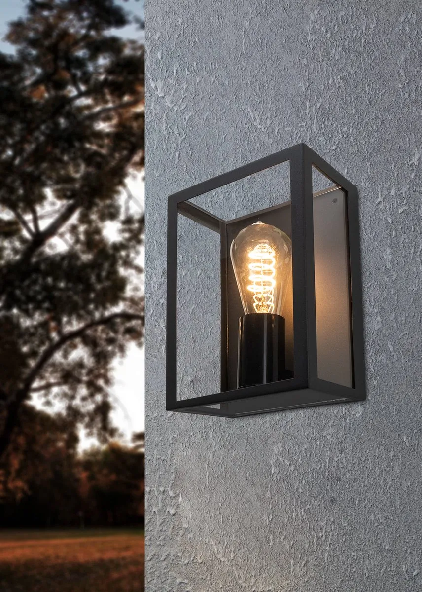 Eglo Alamonte 1 Wandlamp Buiten - 2 Lichtpunten - Zwart - afbeelding 6 van 6