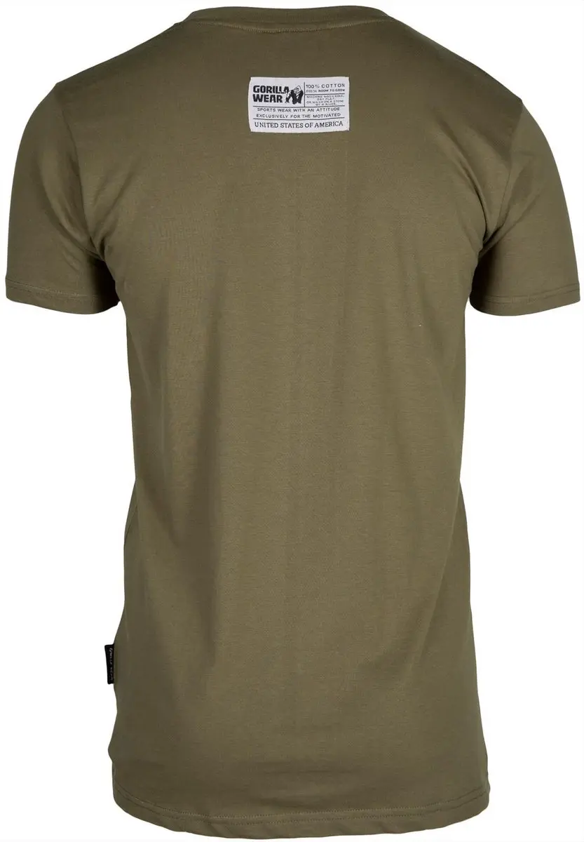 Gorilla Wear Classic T-shirt Legergroen M