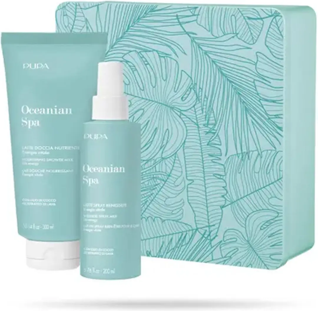 Pupa Milano Oceanian Spa Douchemelk & Spraymelk - 500ml (2 stuks)
