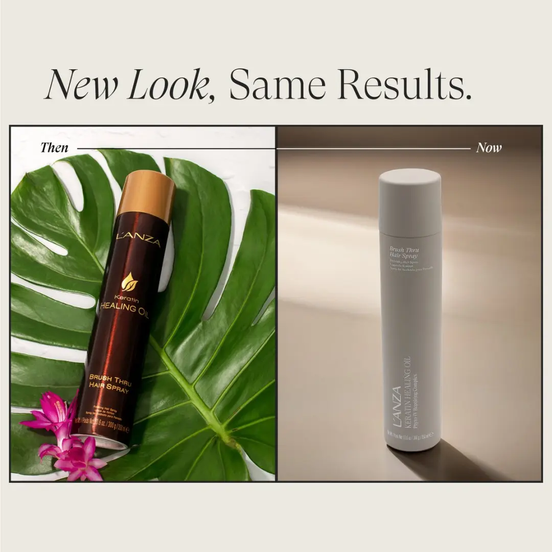 L'anza Keratin Healing Oil Brush Thru Spray 350ml