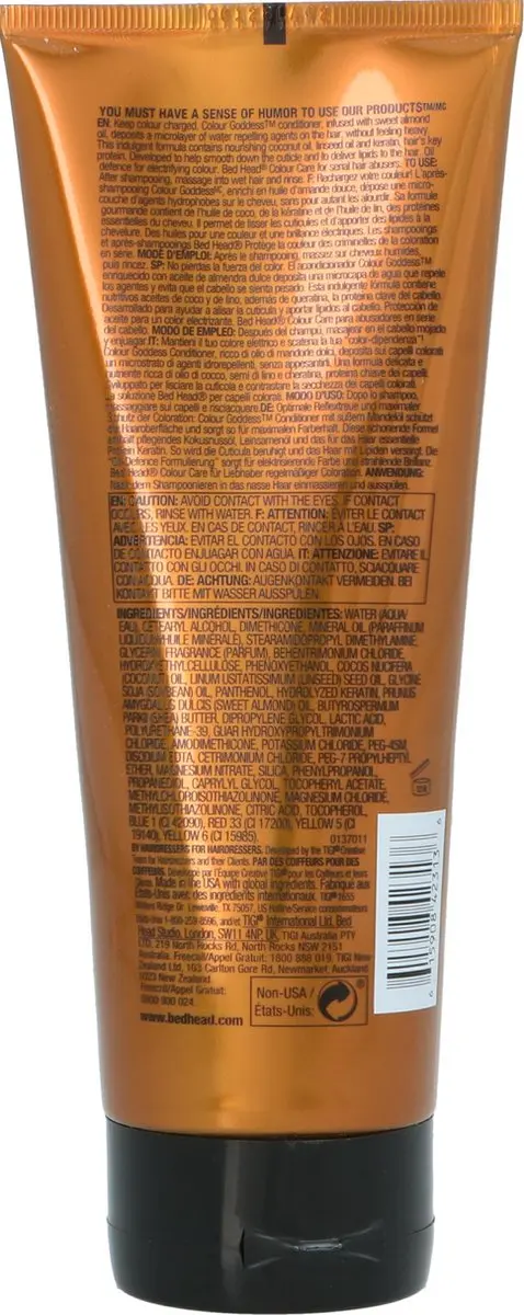 TIGI Bed Head Colour Goddess Conditioner 200ml