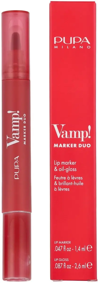 Pupa Milano Vamp! Marker Duo Lipgloss 003 - 1.4ml