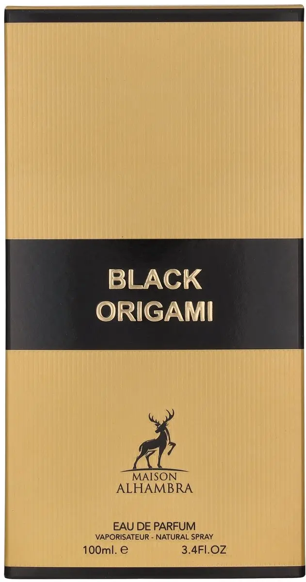 Maison Alhambra Black Origami EDP 100ml