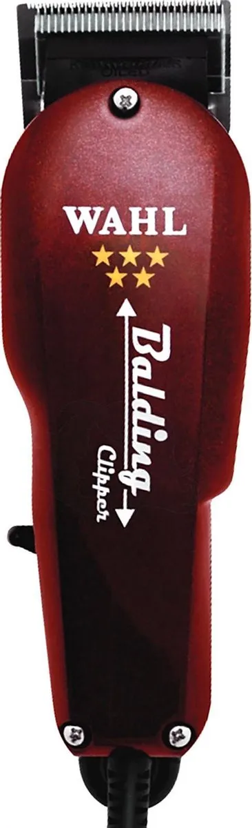Wahl Balding Clipper 0,4mm - Rood - afbeelding 6 van 6