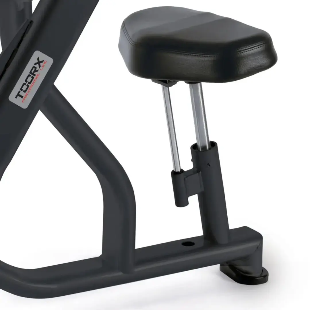 Toorx Professional WBX 2400 Scott Bench - Preacher Curl Bankje - Zwart/Chroom