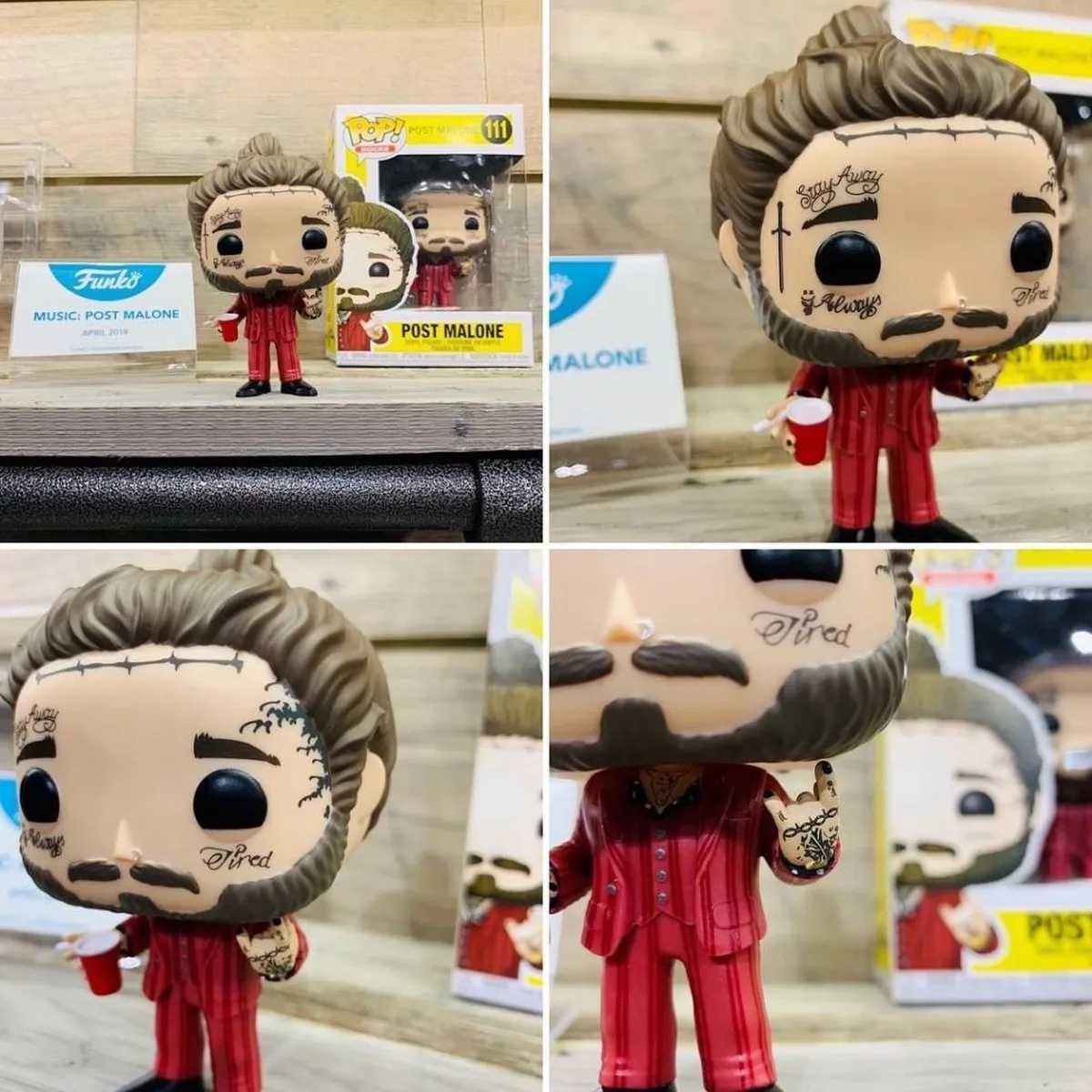 Funko POP! Rocks Post Malone #111 Figuren - Veelkleurig
