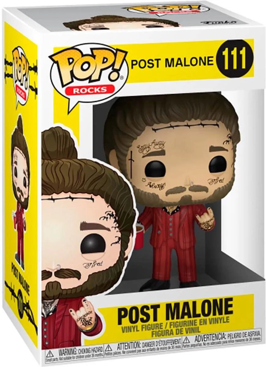 Funko POP! Rocks Post Malone #111 Figuren - Veelkleurig