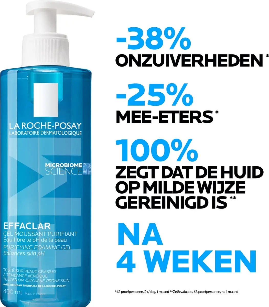 La Roche-Posay Effaclar Zuiverende Reinigingsgel 400ml