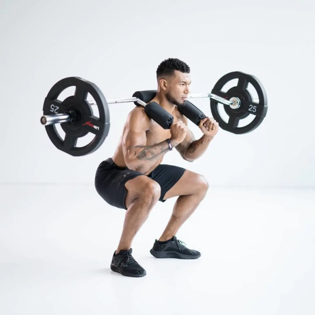 LifeMaxx LMX Olympic Safety Squat Bar - 5 cm - 50mm