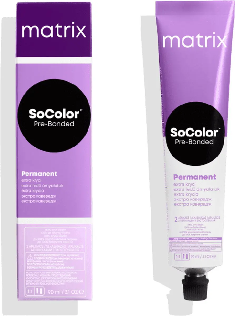 Matrix SoColor 508M Permanent Haarkleuring 90ml - Lichtblond Mokka