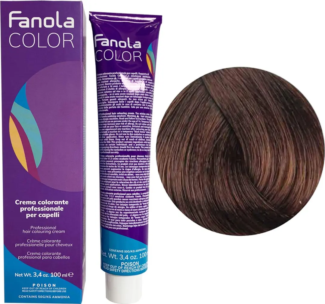 Fanola Professional Haarverf 6.34 Donker Blond Golden Copper 150ml