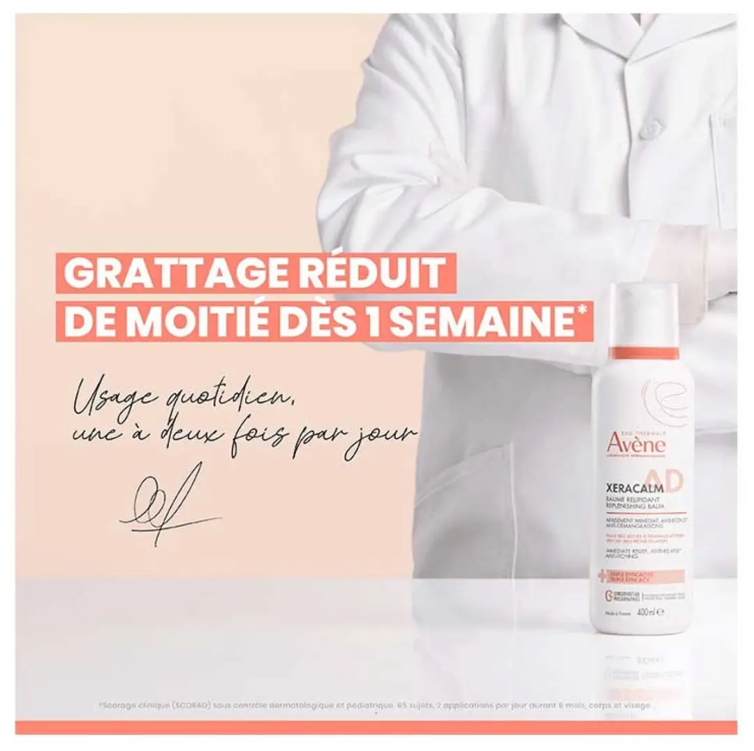 Avène Xeracalm Lipidenherstellende Balsem 400ml - afbeelding 6 van 6