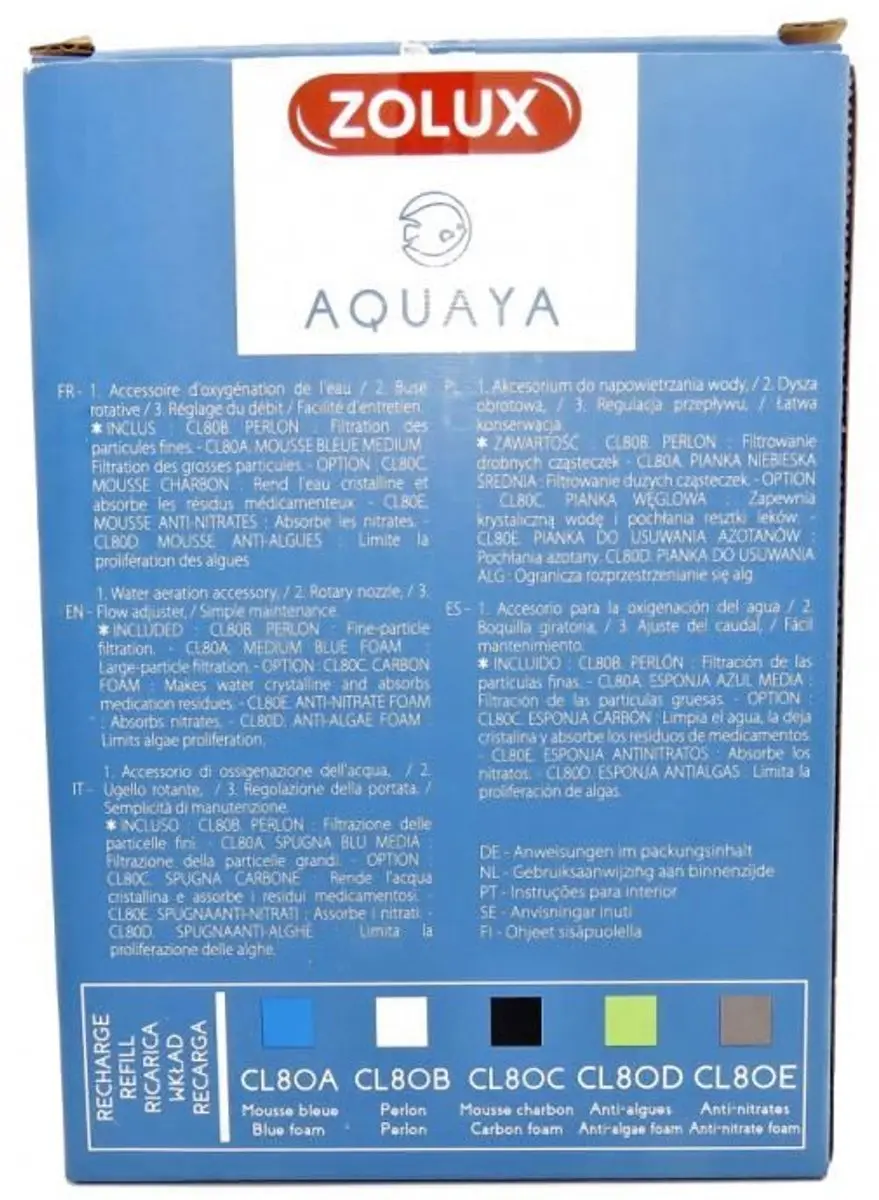 Zolux Classic Binnenfilter 450L/u - 5W