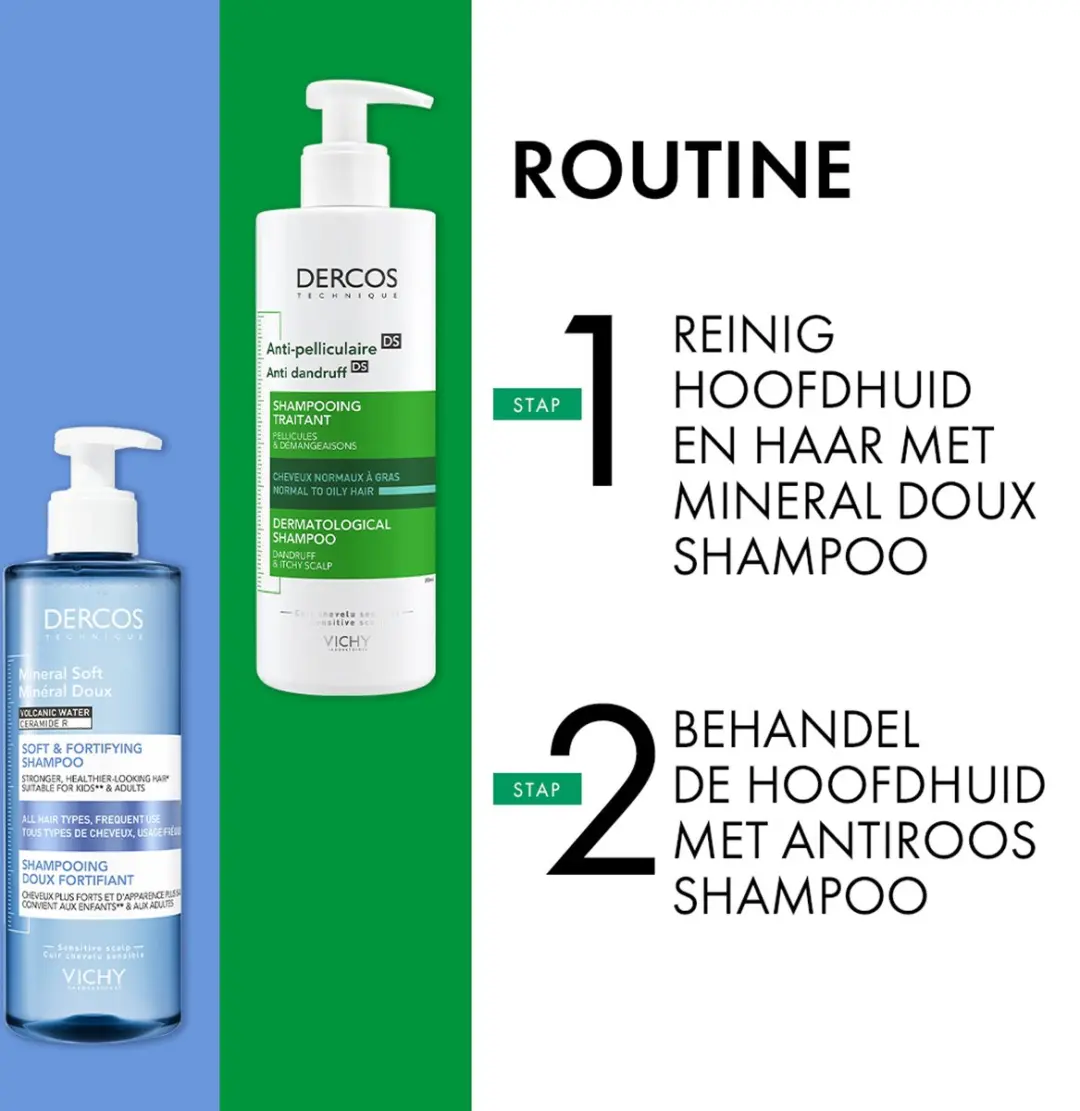 Vichy Dercos Technique Anti-Roos Shampoo 390ml