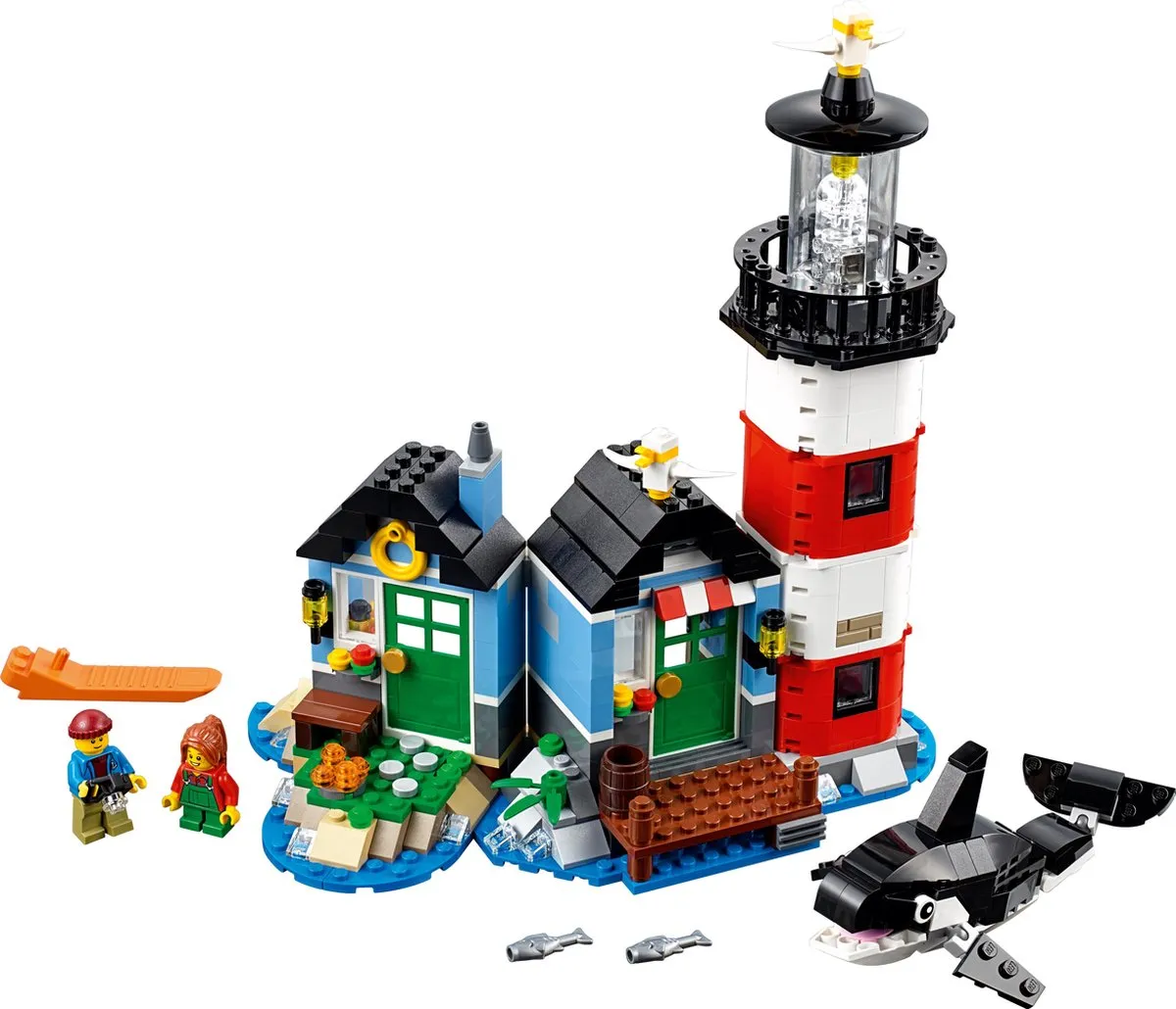 LEGO Creator Vuurtorenkaap 31051 - 528 Stukken - Geel